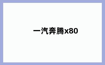 一汽奔腾x80