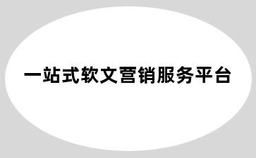 一站式软文营销服务平台