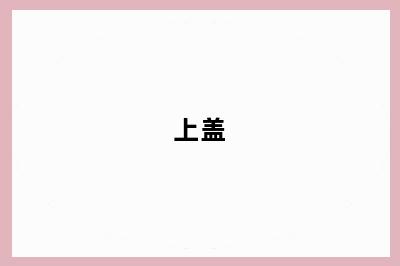 上盖