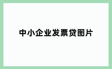 中小企业发票贷图片