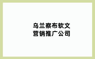 乌兰察布软文营销推广公司