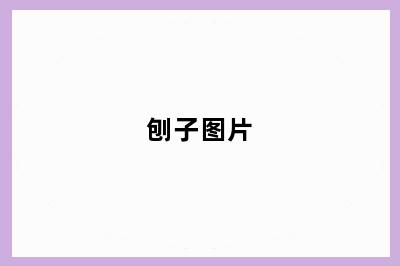 刨子图片
