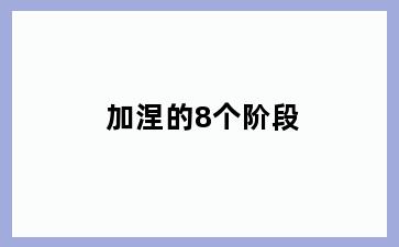 加涅的8个阶段
