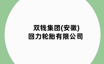 双钱集团(安徽)回力轮胎有限公司