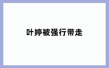 叶婷被强行带走