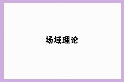 场域理论
