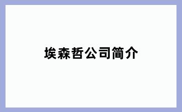 埃森哲公司简介