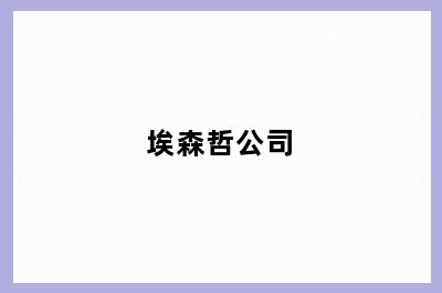 埃森哲公司