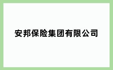 安邦保险集团有限公司