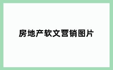 房地产软文营销图片