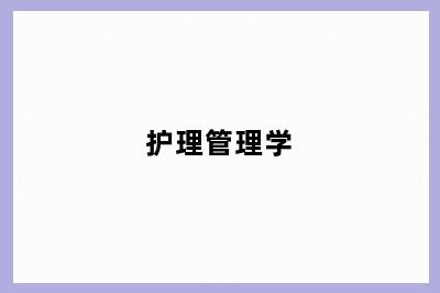 护理管理学