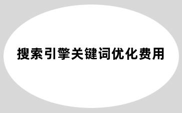搜索引擎关键词优化费用