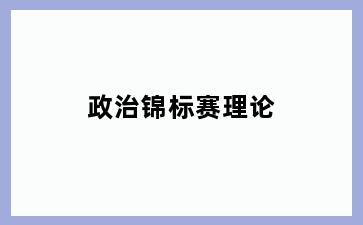 政治锦标赛理论