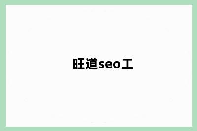 旺道seo工