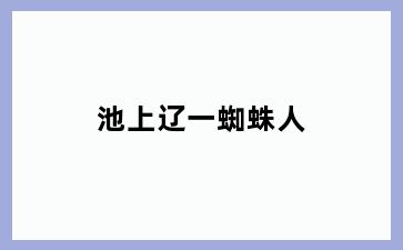 池上辽一蜘蛛人