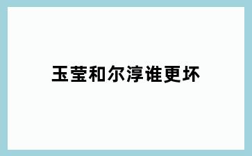 玉莹和尔淳谁更坏