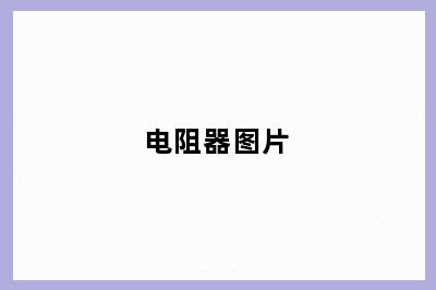 电阻器图片