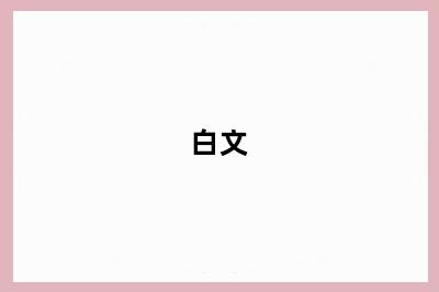 白文
