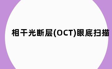 相干光断层(OCT)眼底扫描