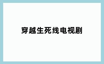 穿越生死线电视剧