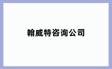 翰威特咨询公司