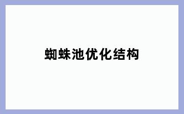 蜘蛛池优化结构