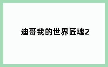 迪哥我的世界匠魂2