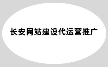 长安网站建设代运营推广