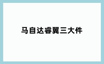 马自达睿翼三大件