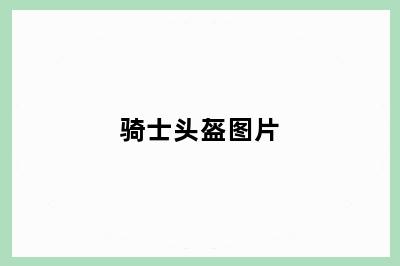骑士头盔图片