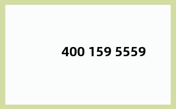 400 159 5559