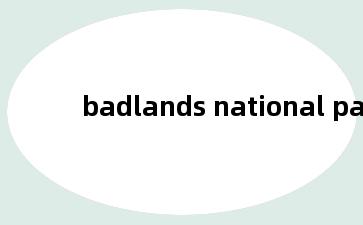 badlands national park