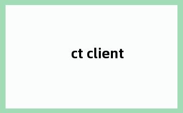 ct client