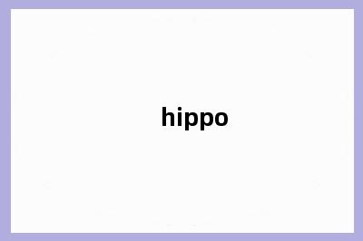 hippo
