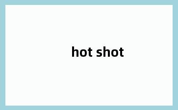 hot shot