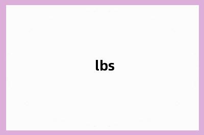 lbs