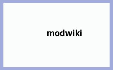 modwiki