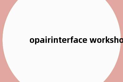 opairinterface workshop