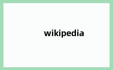 wikipedia