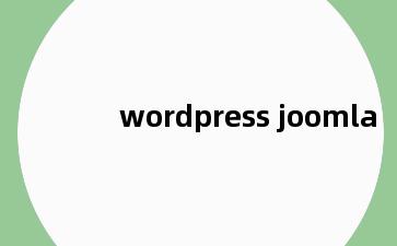 wordpress joomla