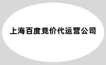 上海百度竞价代运营公司