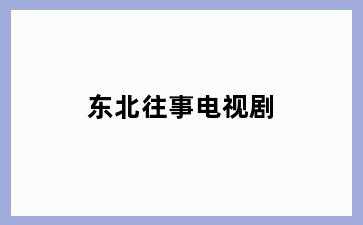 东北往事电视剧
