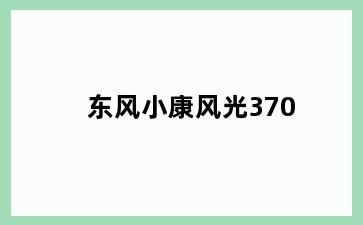 东风小康风光370