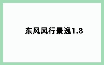 东风风行景逸1.8