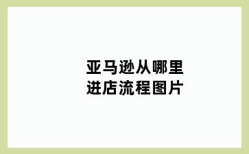 亚马逊从哪里进店流程图片