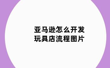 亚马逊怎么开发玩具店流程图片