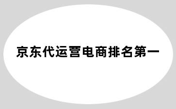 京东代运营电商排名第一