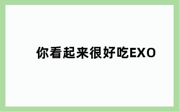 你看起来很好吃EXO