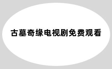 古墓奇缘电视剧免费观看