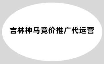 吉林神马竞价推广代运营